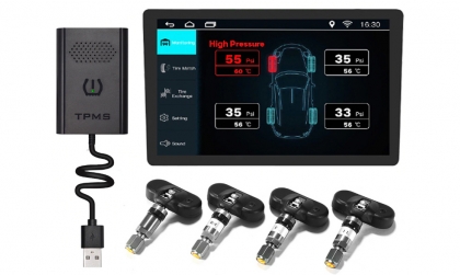 Cảm biến áp suất lốp ô tô TPMS là gì? Nên mua cảm biến van trong hay ngoài?